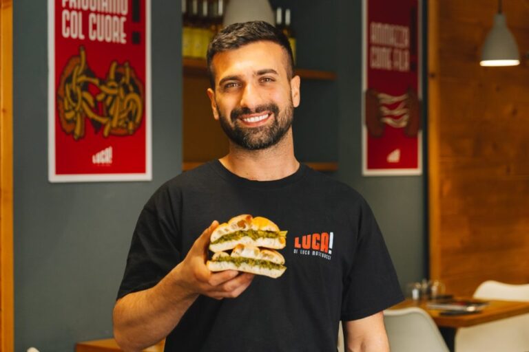 LUCA MASTRACCI – La sua pizza arriva a Roma.